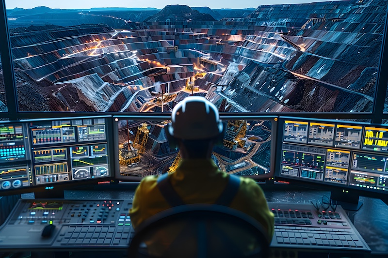 Cámaras industriales para minería