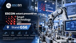 ESCON SOLUTIONS PRESENTE EN SMART TECHNOLOGY EXPO