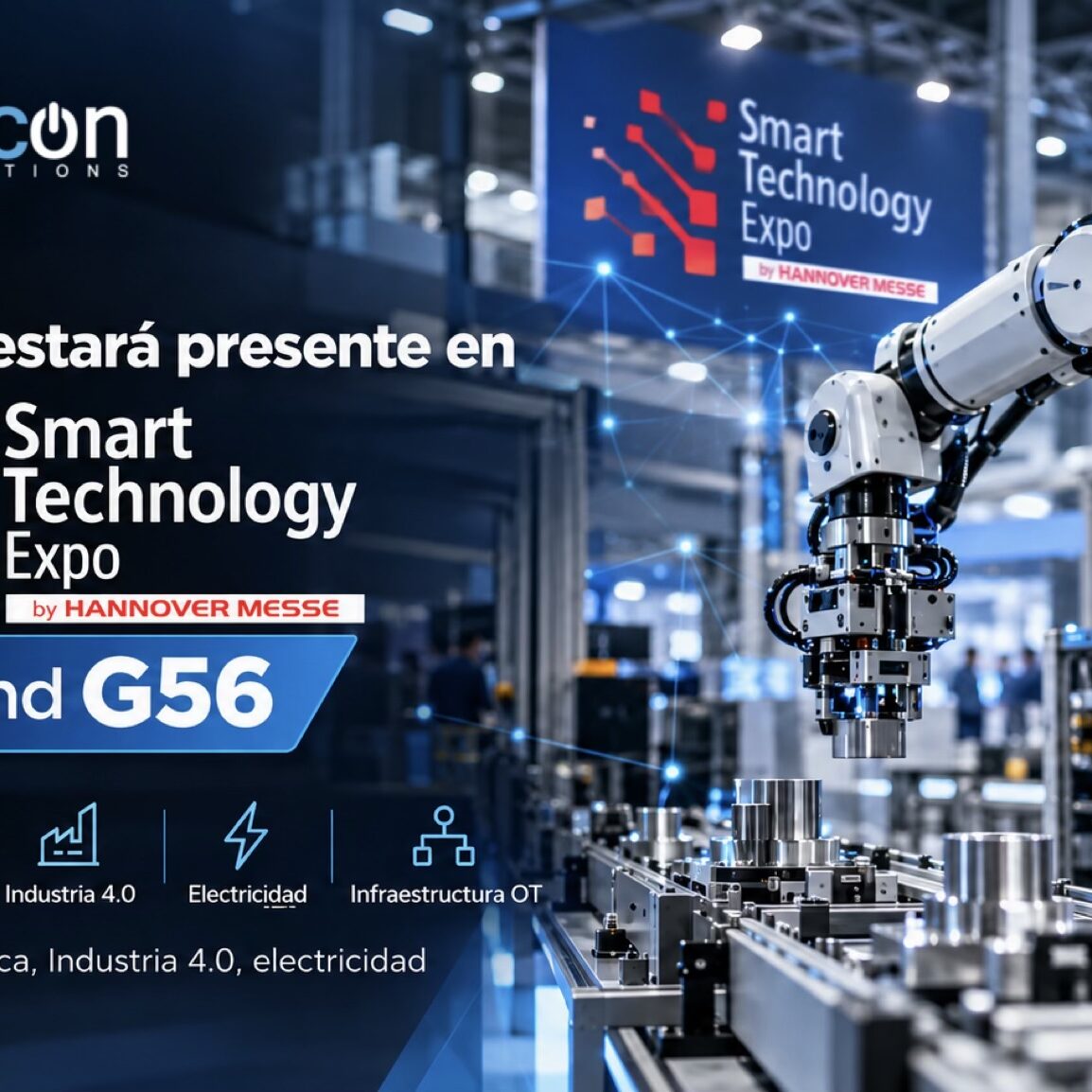 ESCON SOLUTIONS PRESENTE EN SMART TECHNOLOGY EXPO