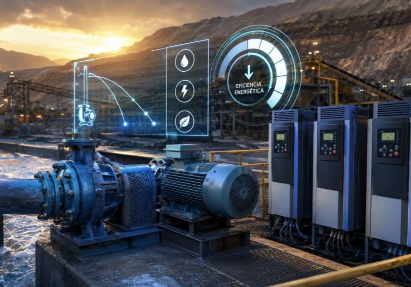 Eficiencia energética en sistemas de bombeo minero